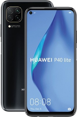 HUAWEI P40 Lite 128GB Schwarz - Sehr Gut - Smartphone