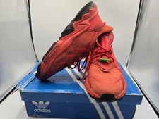 SIZE: 9.5 ADIDAS OZWEEGO TR HI RES RED MEN'S ORIGINALS SHOES EE7000