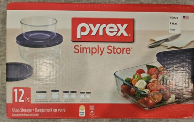 Pyrex Simply Store 12 Piece Set Pyrex Simply Store 12 Piece Set