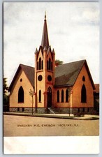 Moline Illinois~Swedish ME Methodist Episcopal Church~c1910 Postcard