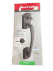 Kwikset Prescott Door Handleset Only with Tustin Door Handle in Venetian Bronze
