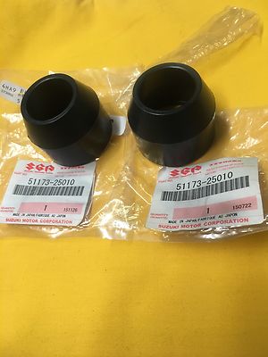 OEM SUZUKI FORK DUST BOOTS RM,TM,TS,RV,Hodaka, Ke100,G5,G31M,F7,F3,G4TR AHRMA MX