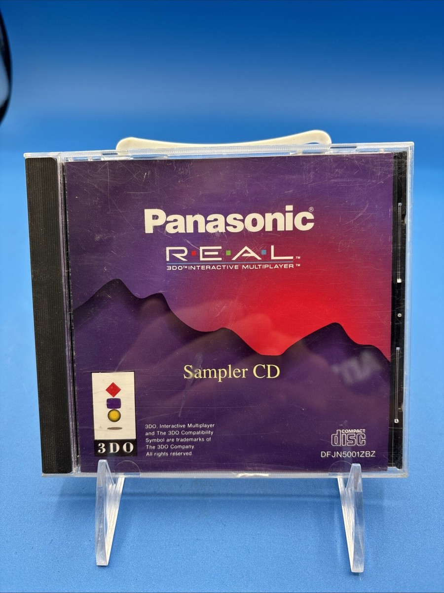 3Do Real Trial Version Software Sampler Cd Panasonic Game 3Do Real Trial Version Software Sampler Cd Panasonic Game