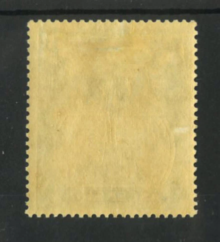 M1488 Ascension 1924 SG11b - 1d gris negro y azul brillante verde con BANDERA RASGADA Foto 2 de 2