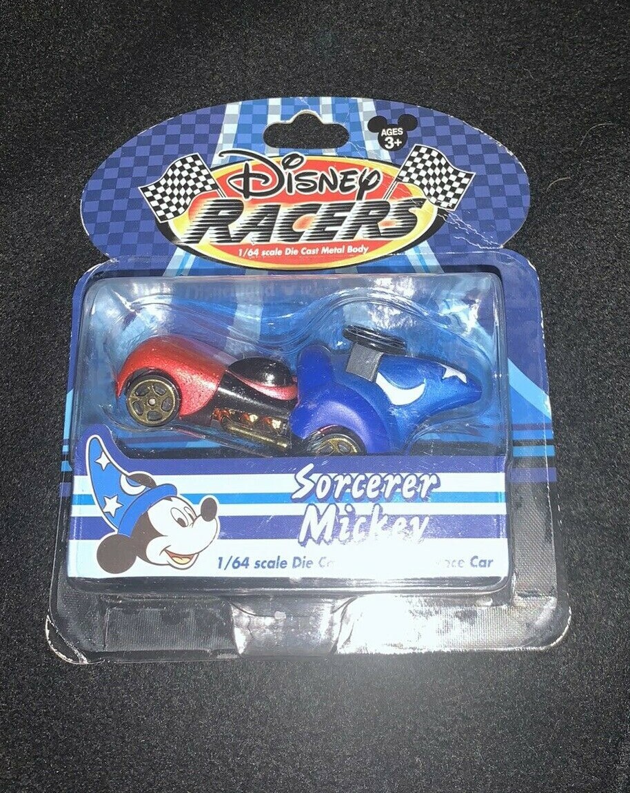 Disney Racers Sorcerer Mickey 1/64 cast metal Body race car Disney