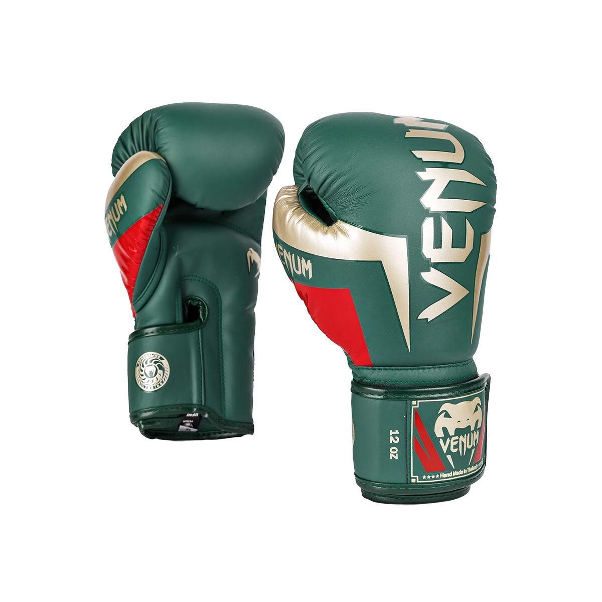ボクシング Venum Elite Boxing Gloves 12 oz Venum Elite Boxing Gloves - Khaki/Black - Venum