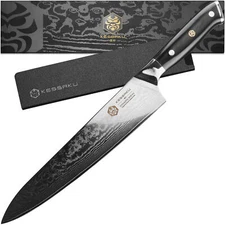 Kessaku 9.5" Chef Knife - Damascus Dynasty Series - AUS-10V Stainless Steel