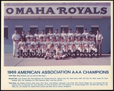 1969 OMAHA ROYALS (American Assoc) Promo Photo (8