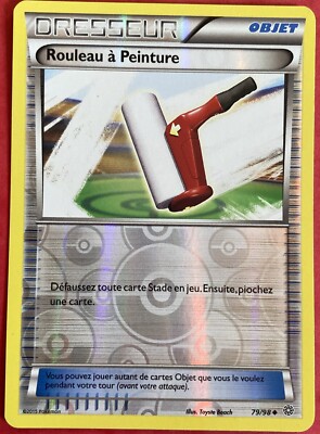 pokemon karte 79/98 REVERSE TRAINER MALERROLLE 