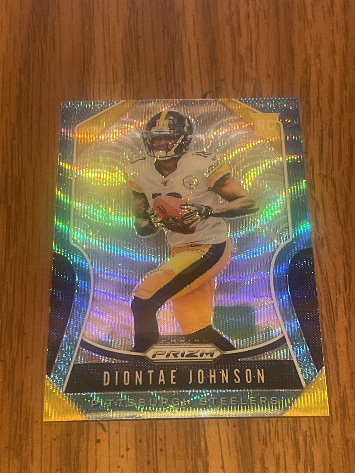 2019 Prizm Rookie Prizms Blue Wave Diontae Johnson /199 RC Steelers