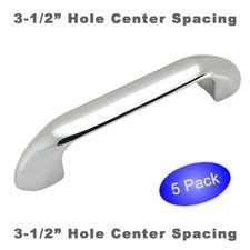 *5 Pack* Cosmas Cabinet Hardware Polished Chrome Handles Pulls #540-3.5CH