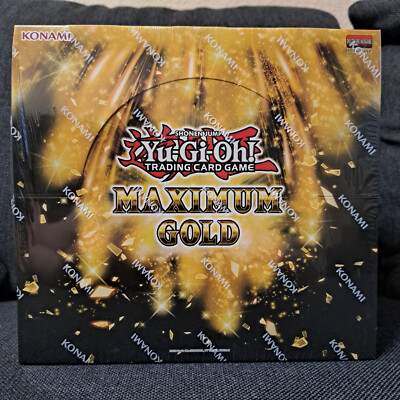 Yu-Gi-Oh! Maximum Gold Display Box 1.Auflage. Neu OVP (Deutsch)
