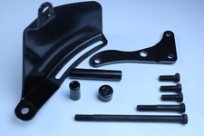 Sb Chevy 1969-86 Alternator Black Steel Bracket Kit Long Water Pump Lwp Sbc 350 Sb Chevy 1969-86 Alternator Black Steel Bracket Kit Long Water Pump Lwp Sbc 350