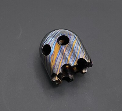 Damned Designs Monsuta Zircuti Pac-Man Ghost EDC Pouch Zipper Pull