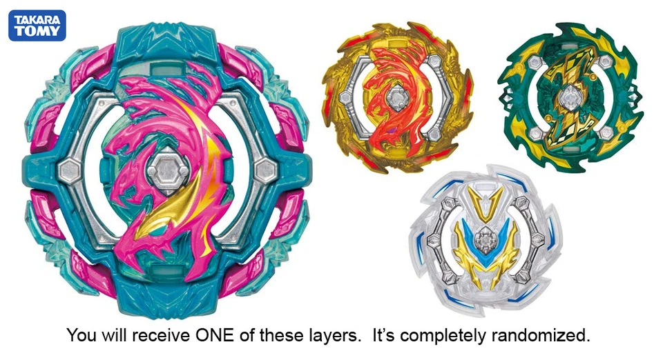 TAKARA TOMY Beyblade Burst Rise GT ALEATORY Capa Vol 2 Poison Hydra B-147 (1 pieza) Foto 2 de 2