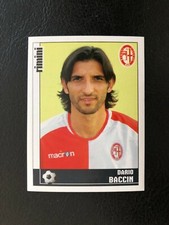 FIGURINA CALCIATORI PANINI 2006/07 RIMINI BACCIN n 700 NUOVA CON VELINA