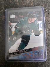 2020-21 Upper Deck Series 2 Young Guns YG Maxim Letunov RC Card# 487