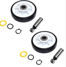 2x Maytag Whirlpool Commercial Dryer Drum Idler Roller Wheel Kit - # ER303373K