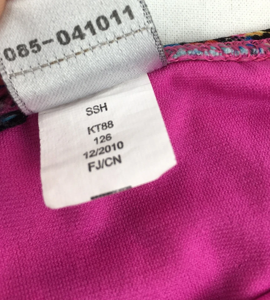 Купальник COOGI для купания девочек размер 4 два предмета бикини розовый многоцветный B431 - Изображение 4 из 4