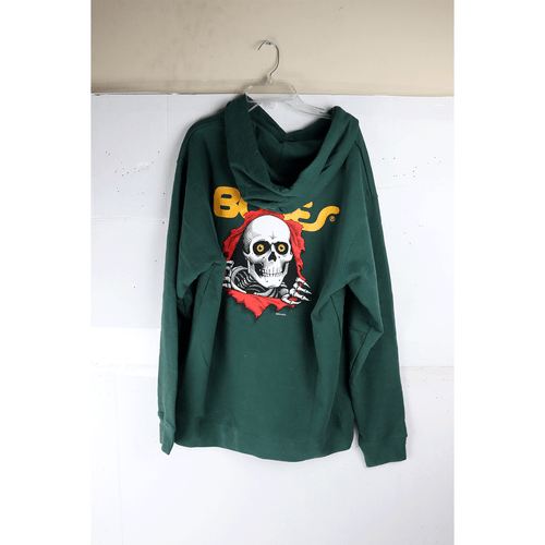 Blemished Powell Peralta Skateboard Hoody Ripper Forest Green - Size M - Picture 2 of 2