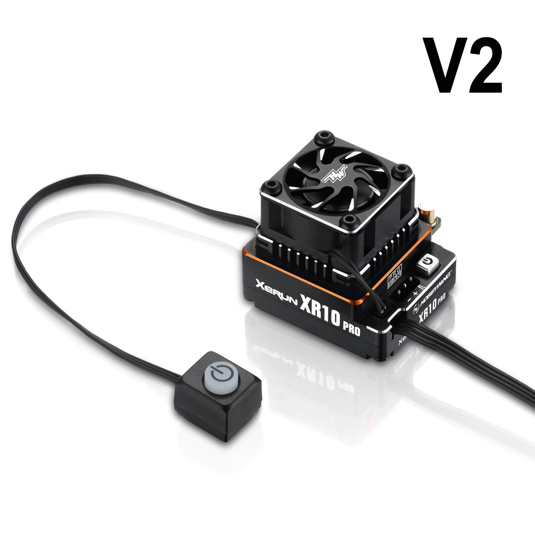 Hobbywing XERUN XR10 PRO Generation 2 2S Lipo 160A Brushless ESC Rejuvenator