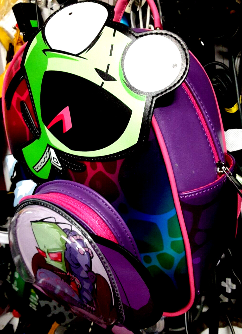 INVADER  ZIM BACKPACK Spencers New Sealed! RARE!@@ image 4