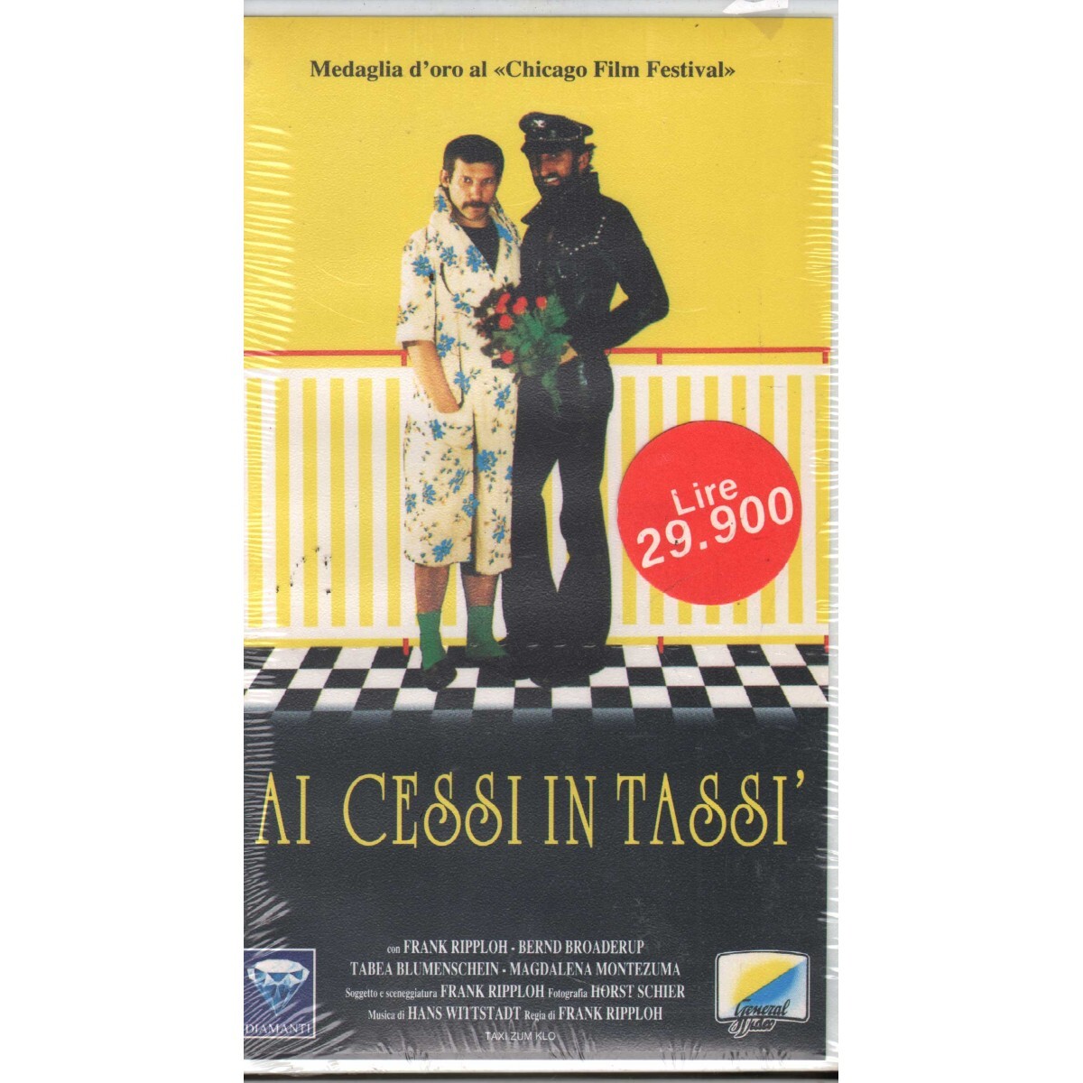 Frank Ripploh Univideo CE33902 VHS VHS Cessi Sealed