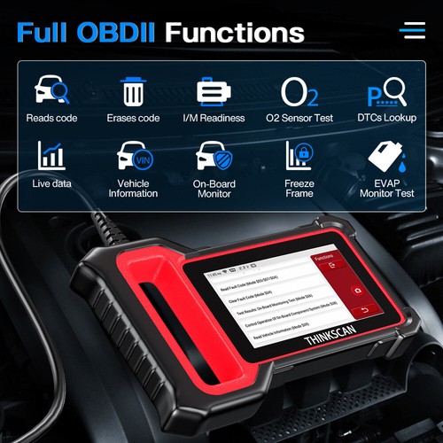 Herramienta de diagnóstico ThinkScan Plus S6 OBD2 motor escáner ABS SRS aceite TPMS SAS EPB - Imagen 5 de 12