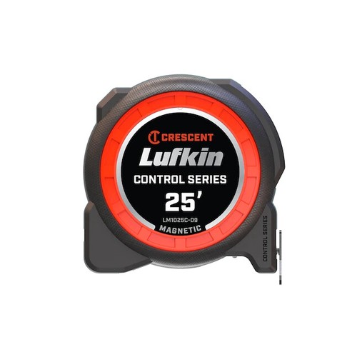 Crescent Lufkin  Control 25-ft Magnetic Tape Measure Model #LM1025C-02