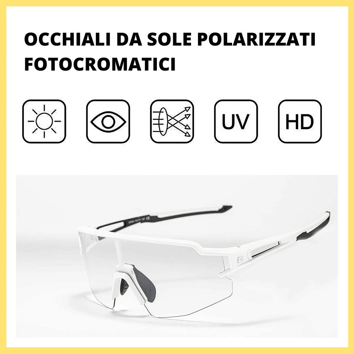 Occhiali fotocromatici deals bici