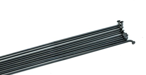 DT Swiss Competition Spokes - 14g Double Butted, Silver, 290mm Length, 20-Pack (Nipples Not Included)