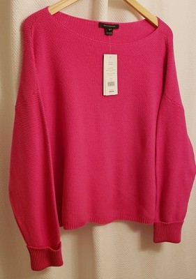 french connection hot pink sweater