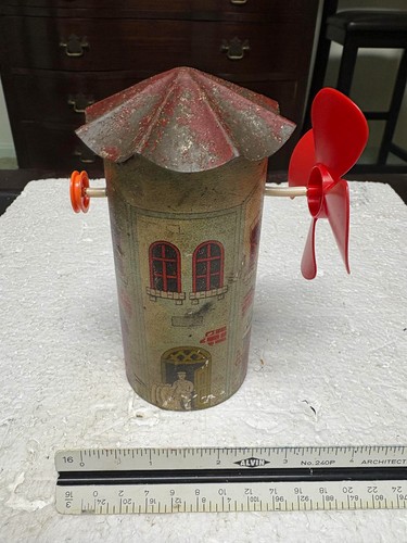 Antique Live Steam Engine Windmill Accessory - Bing, Doll, Plank, Carette???