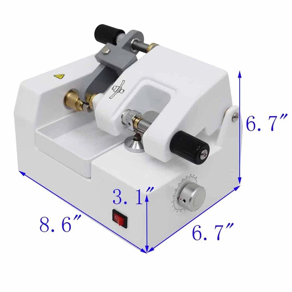 Cortadora de lentes ópticas Fresadora de corte Lente de resina Rectificadora de bordes 70W Foto 4 de 4