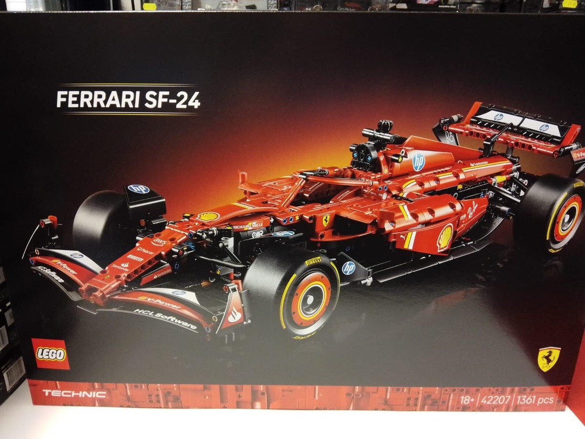 FERRARI SF-24 FORMULA 1 ルクレール Lego F1 Formula 1 Ferrari SF-24 Charles Leclerc Carlos Sainz