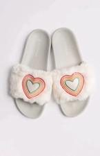 Pj Salvage Women s Fuzzy Feet Slippers