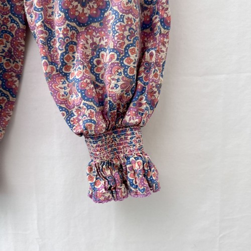 Mini Boden Girls Floral Elastic Waist Pants 6Y Multicolor Cotton Harem - Picture 5 of 13