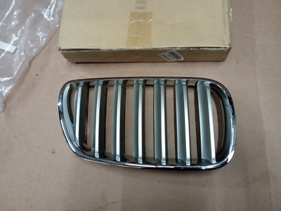 NEW FRONT BUMPER KIDNEY GRILLE CHROME/TITAN RIGHT FOR BMW X3 E83 2006 - 2010
