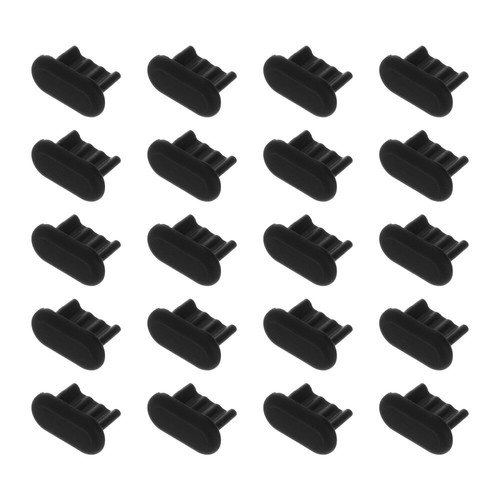 50 Pcs Dust Plug Baby Silicone Protective Cover Earphone Jack Accessory