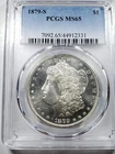 1879-S $1 Morgan Silver Dollar PCGS MS 65 | Uncirculated UNC BU
