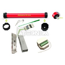 Kit Automatisme de volet 30 Nm 60 kg moteur de volet + centrale + télécommande