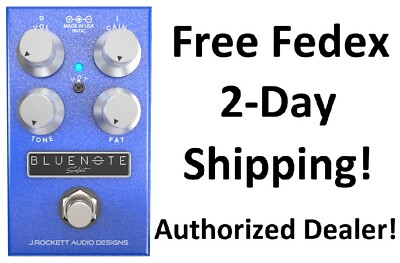 New J Rockett Audio Blue Note Select Overdrive Guitar Effects