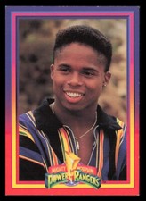 LOW GRADE 7 Power Rangers Cards Black Ranger Zack Adam Walter Jones Ludi Lin