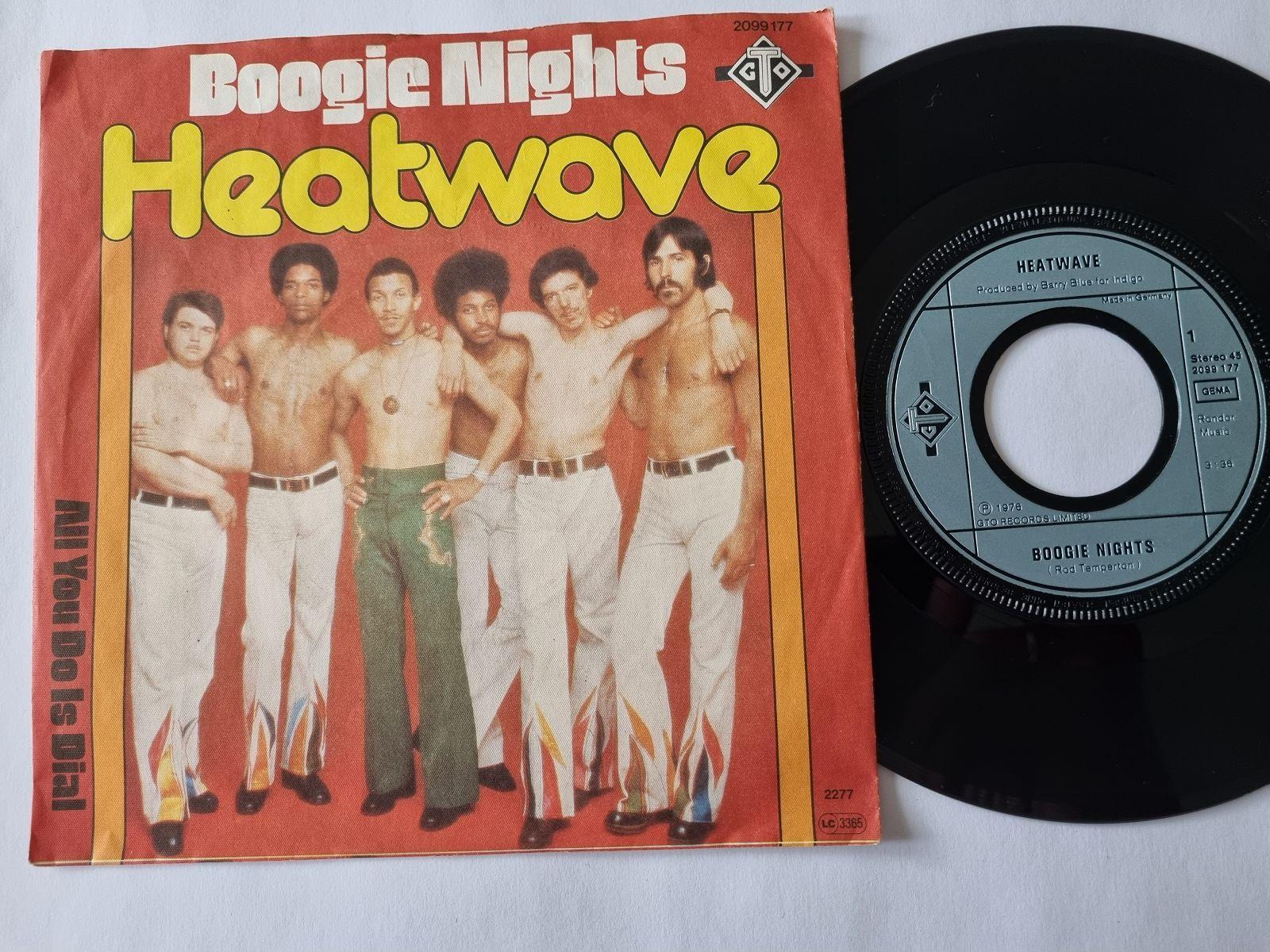 7"" Single Heatwave - Boogie nights Vinyl Germany