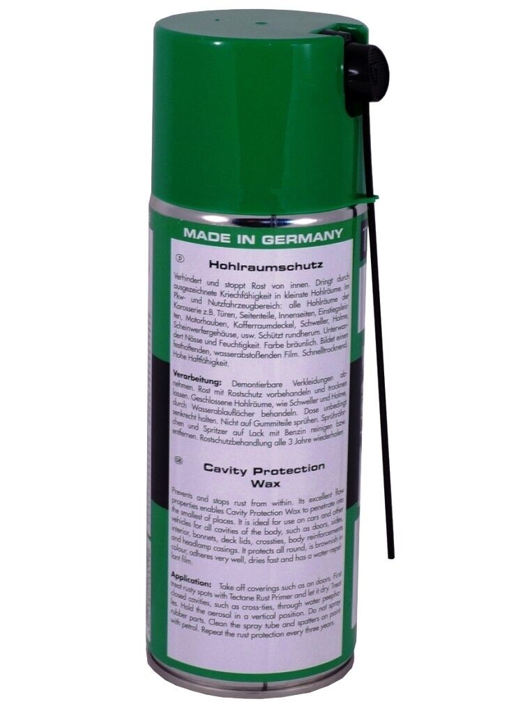 Hohlraumversiegelung Spray 12x400ml Hohlraum schutz Tectane 10,79€/L Den Braven