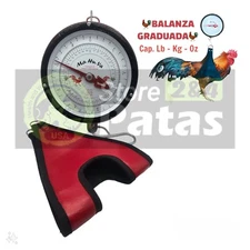 Balanza Graduada para Gallos, Aves – Bascula Para Pesar Capacidad en Lb, Kg y Oz