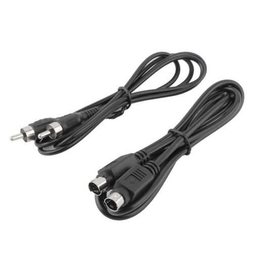 TV RCA Composite S-Video AV IN To PC VGA LCD Out Converter Adapter Box Black - Picture 11 of 12