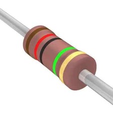 1 x RES 24M OHM 1/2W 1% AXIAL