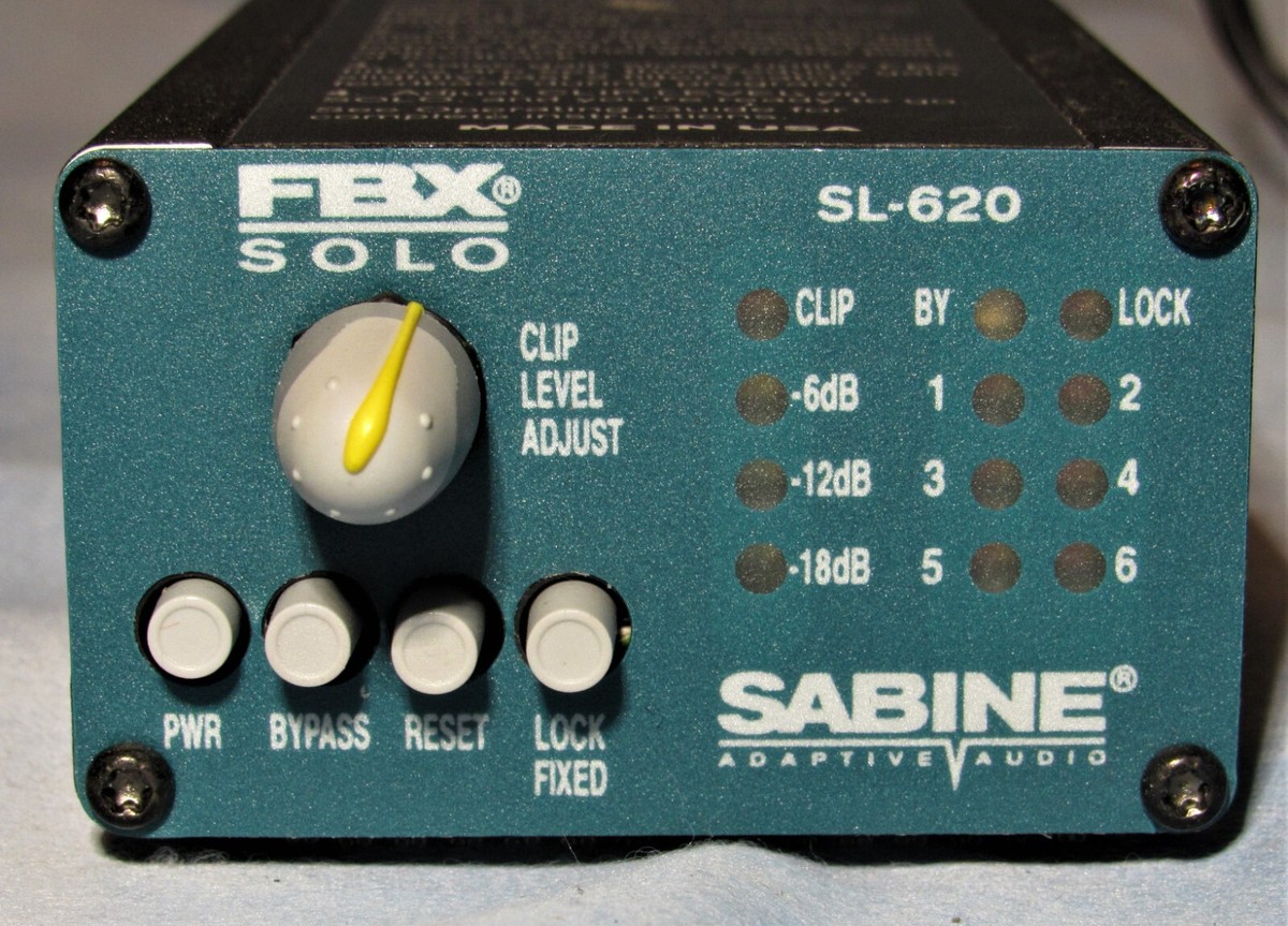 A3088★ 未使用品　Sabine FBX SOLO SL-620 Sabine FBX Solo SL-620 Feedback Controller with Power