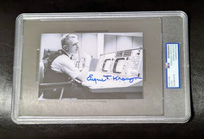 Eugene Kranz PSA DNA Autograph Signed Photo Flight Director Apollo 13